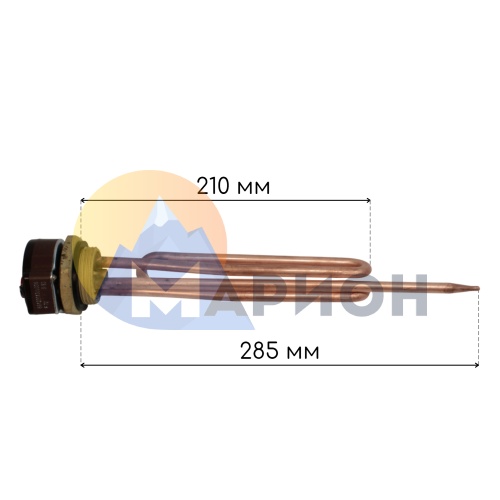 Тэновая группа RCT, G1-1/4, L210/170 петля, под анод M6, 2 кВт, 230 В, ZPN